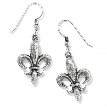 Brighton  Ferrara Fleur De Lis French Wire Earrings