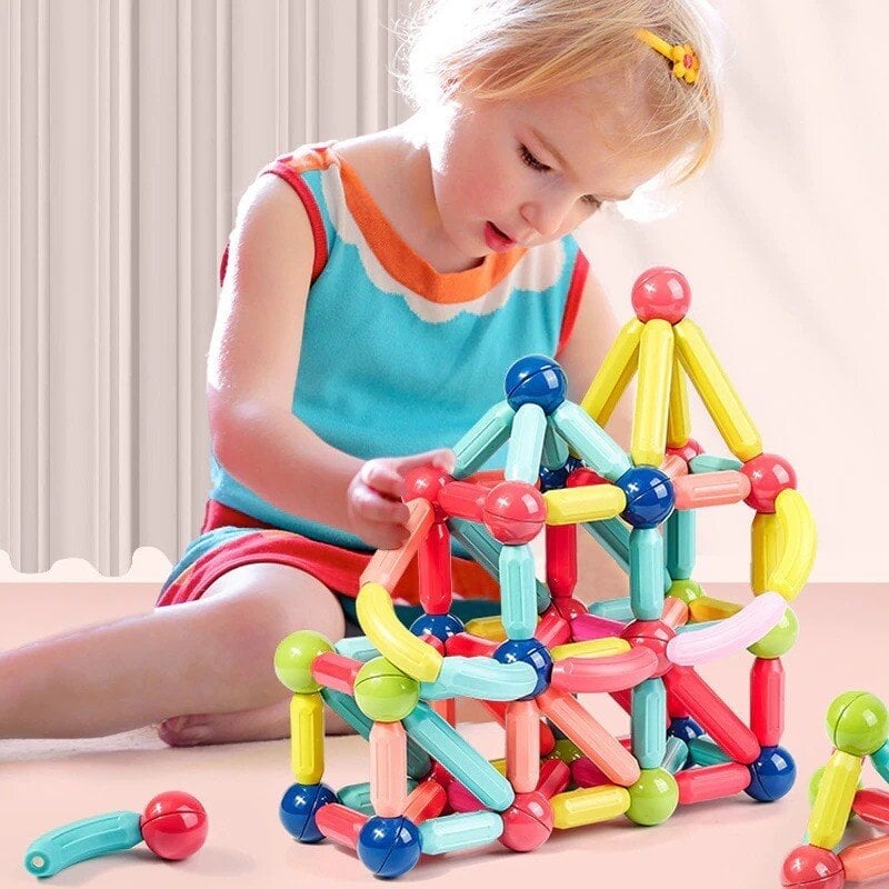 Mother's Day Sale - 49% OFF --- Magnetic Balls and Sticks Educational Magnetic Building Blocks