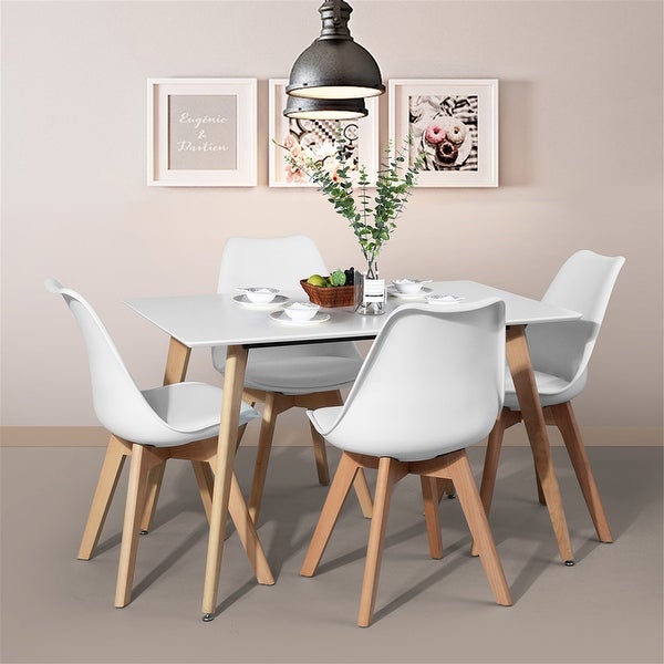 White High Glossy Dinning Table