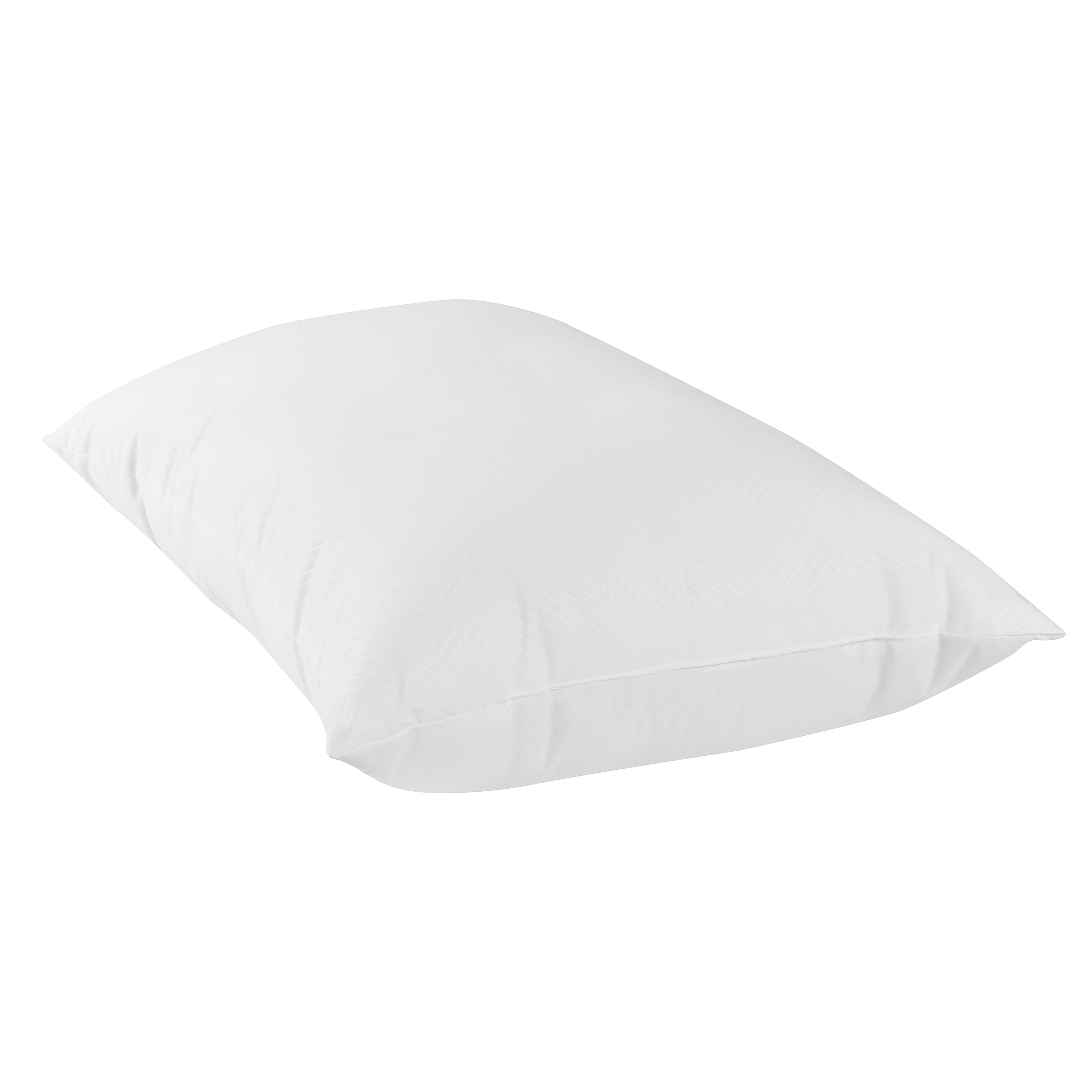 Mainstays Soft Support Microfiber Bed Pillow, Standard/Queen, Set of 2