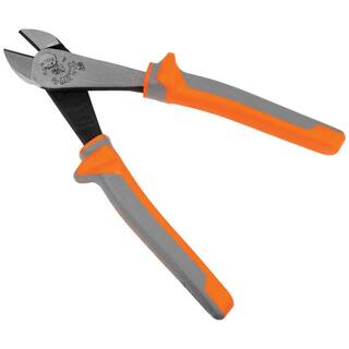 Klein Tools 8 in. Diagonal Cutting Pliers Insulated High Leverage 2288RINSSEN