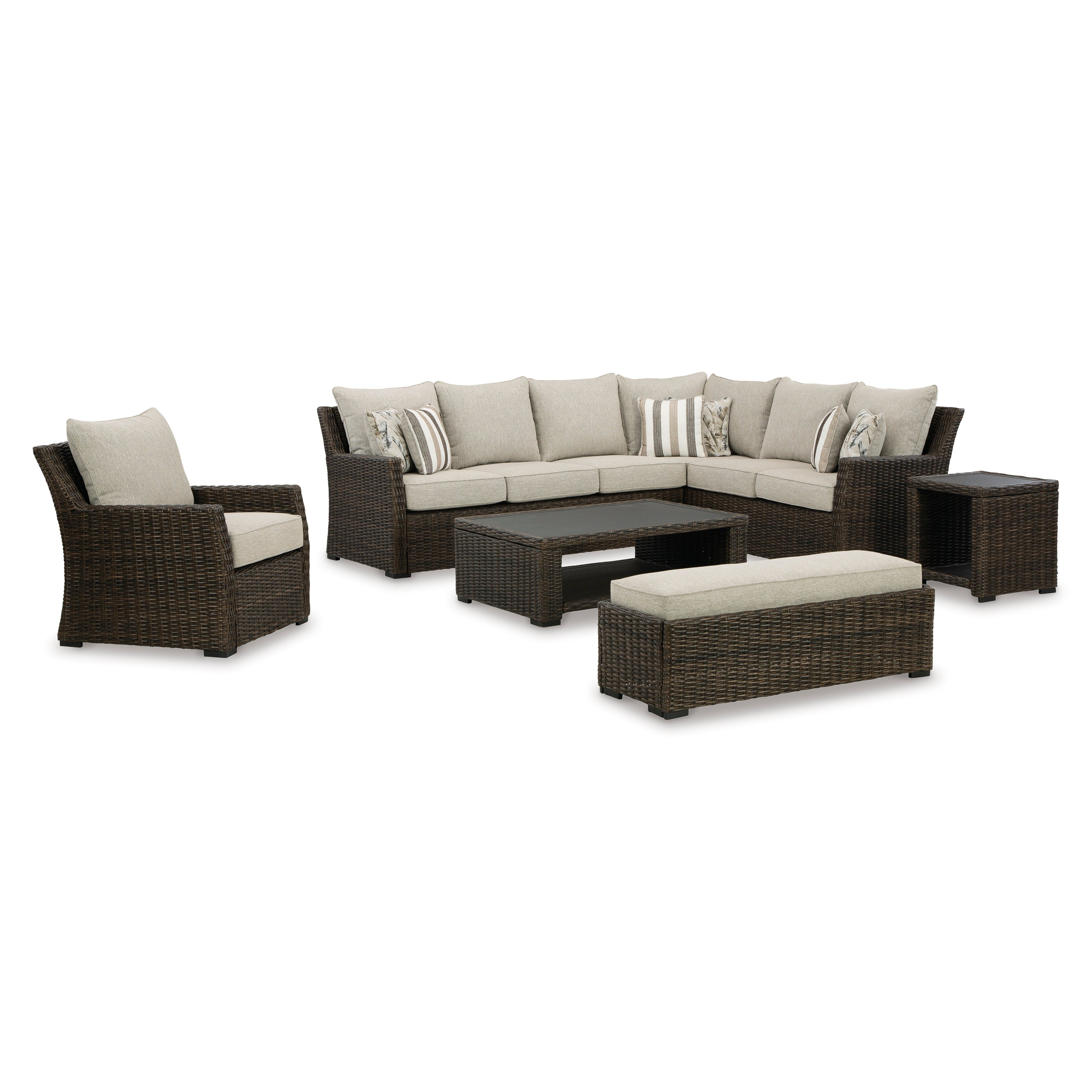 Sausalito Outdoor Comfy Banquette Seating Sets - New Design for 2024