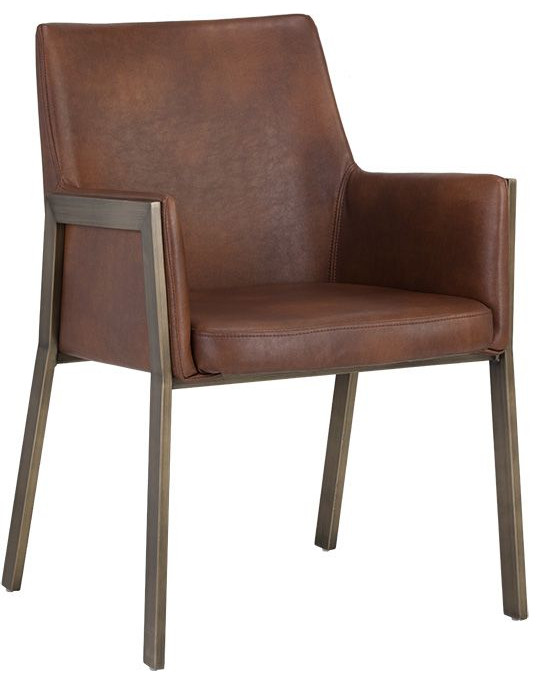 Sunpan Ikon Bernadette Dining Armchair   Transitional   Dining Chairs   by Unlimited Furniture Group  Houzz