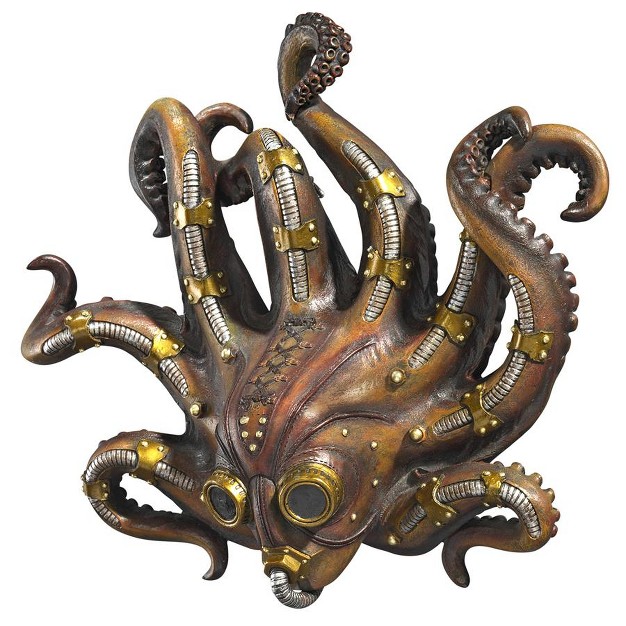 Design Toscano Steampunk Octopod Wall Sculpture