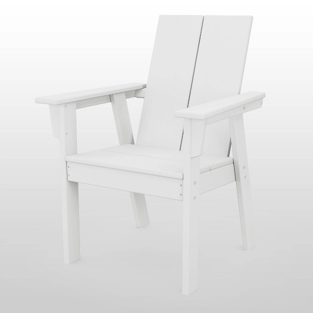 Moore Polywood Outdoor Patio Dining Chair Arm Chair