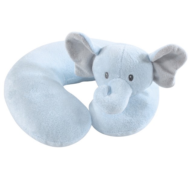 Hudson Baby Infant And Toddler Boy Neck Pillow Boy Elephant One Size