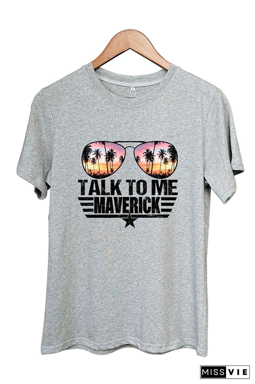 Talk To Me Goose Graphic Tee Short Sleeves Wholesale