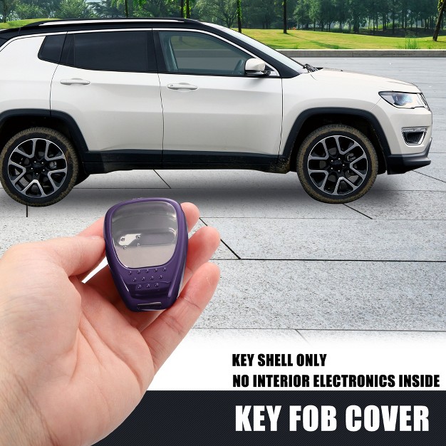 Unique Bargains Tpu Smart Key Fob Key Shell Cover For Chrysler For Dodge For Jeep