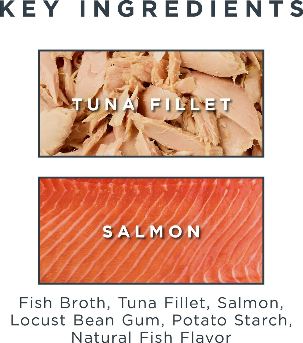 Reveal Natural Grain-Free Tuna with Salmon in Gravy Flavored Wet Cat Food