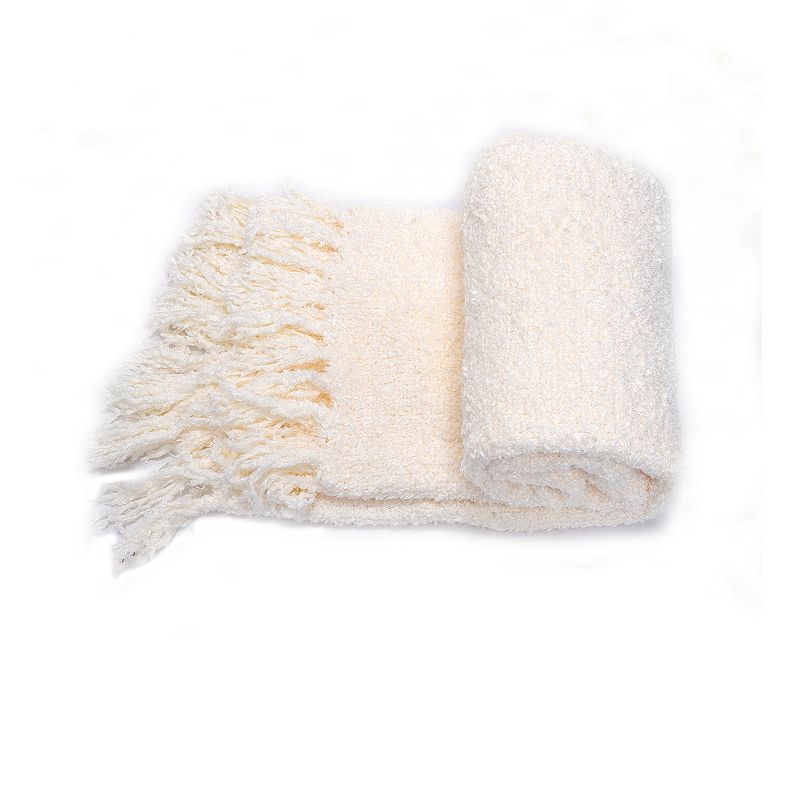 Fluffy Woven Throw