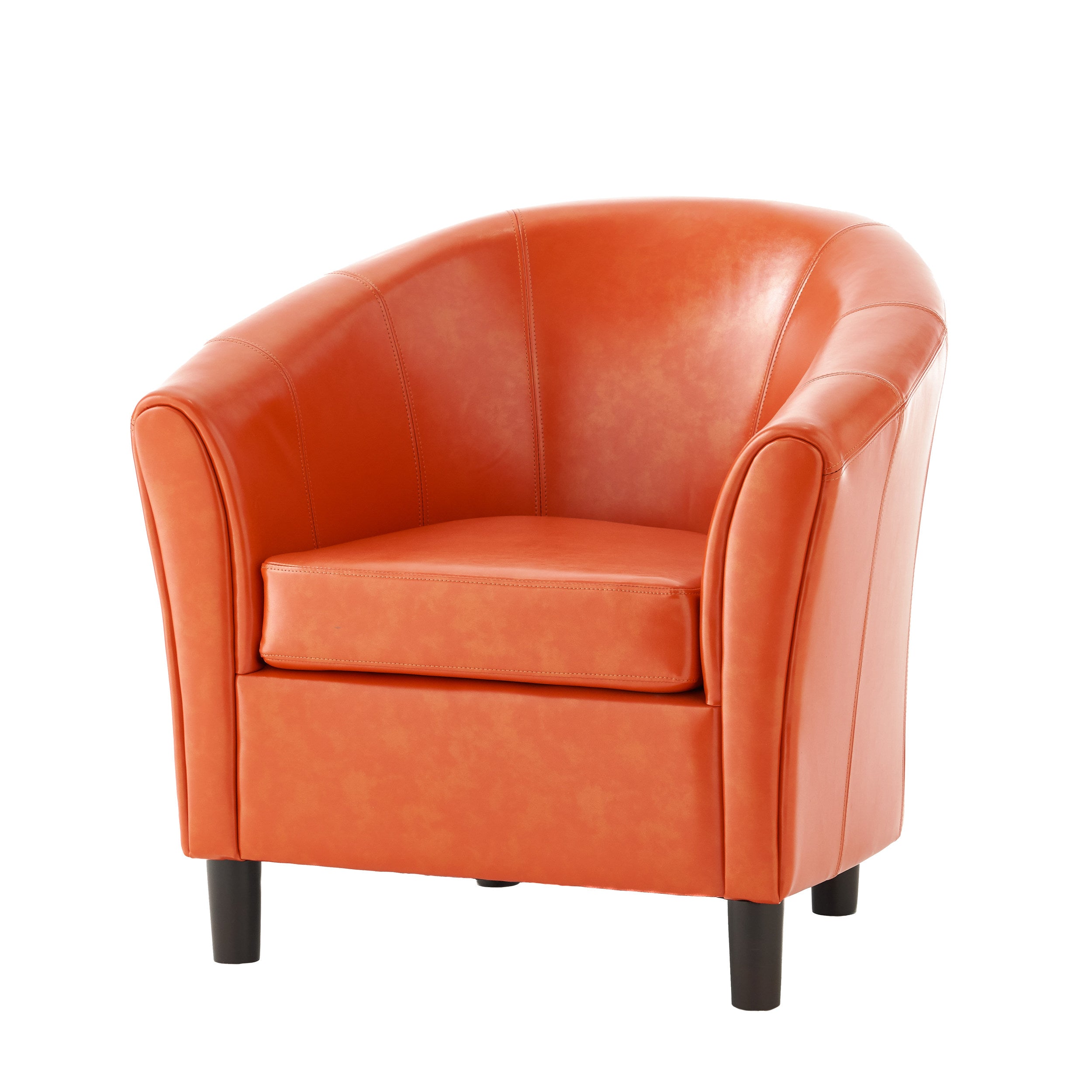 Newport Tub Design Leather Club Chair