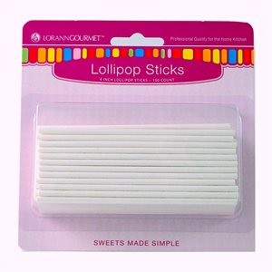 LorAnn Oils LOLLIPOP STICKS  SMALL (100 PACK)