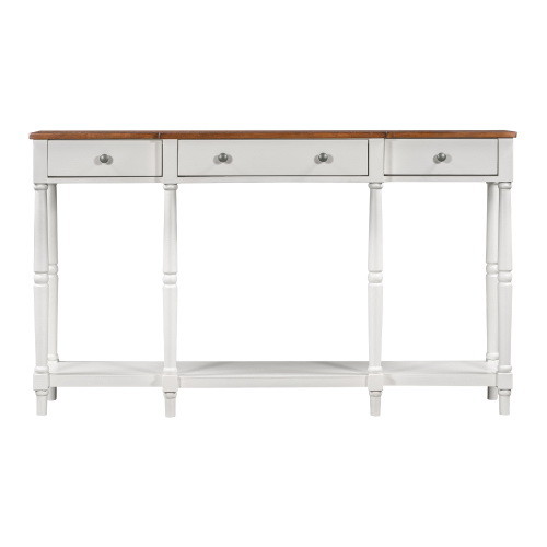 U_Style Solid Wood Console Table  Classic Entryway...