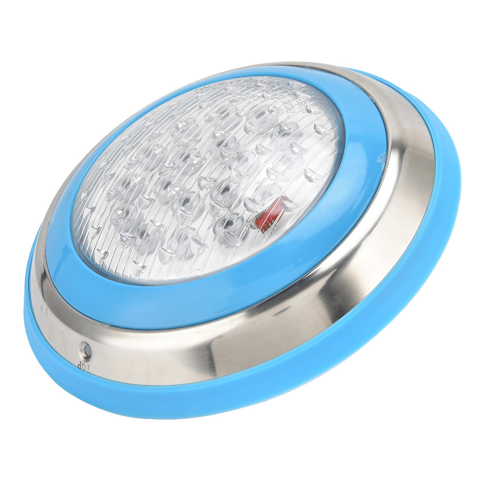 LED Swimming Pool Light Stainless Steel Waterproof Underwater Wall Light for Outdoor AC12V54W‑5400LM