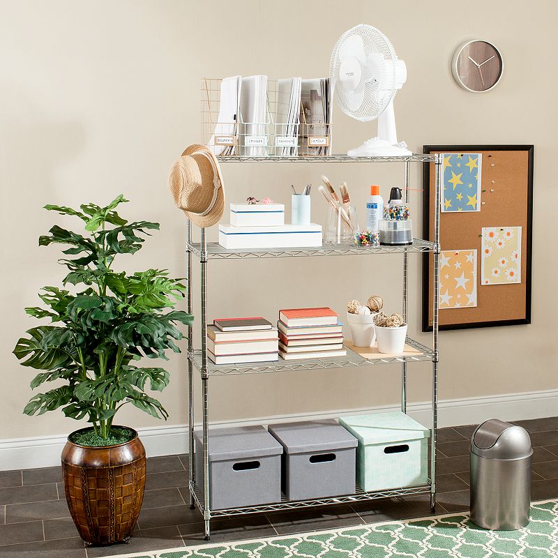 Safavieh Delta 3-Shelf Wire Bookshelf