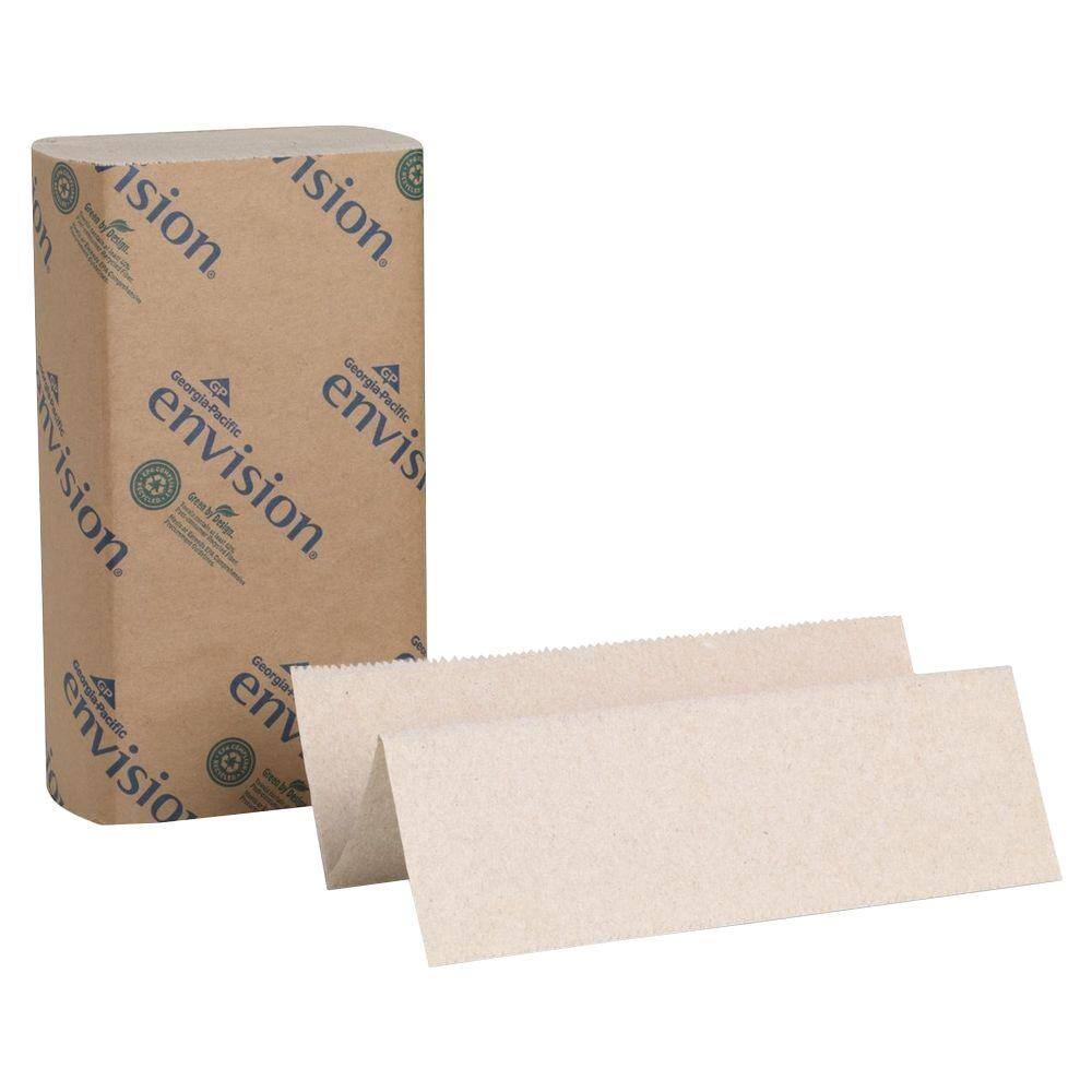 Georgia-Pacific Envision Brown Multi-Fold Paper Towels (4000 per Carton) GEP23304