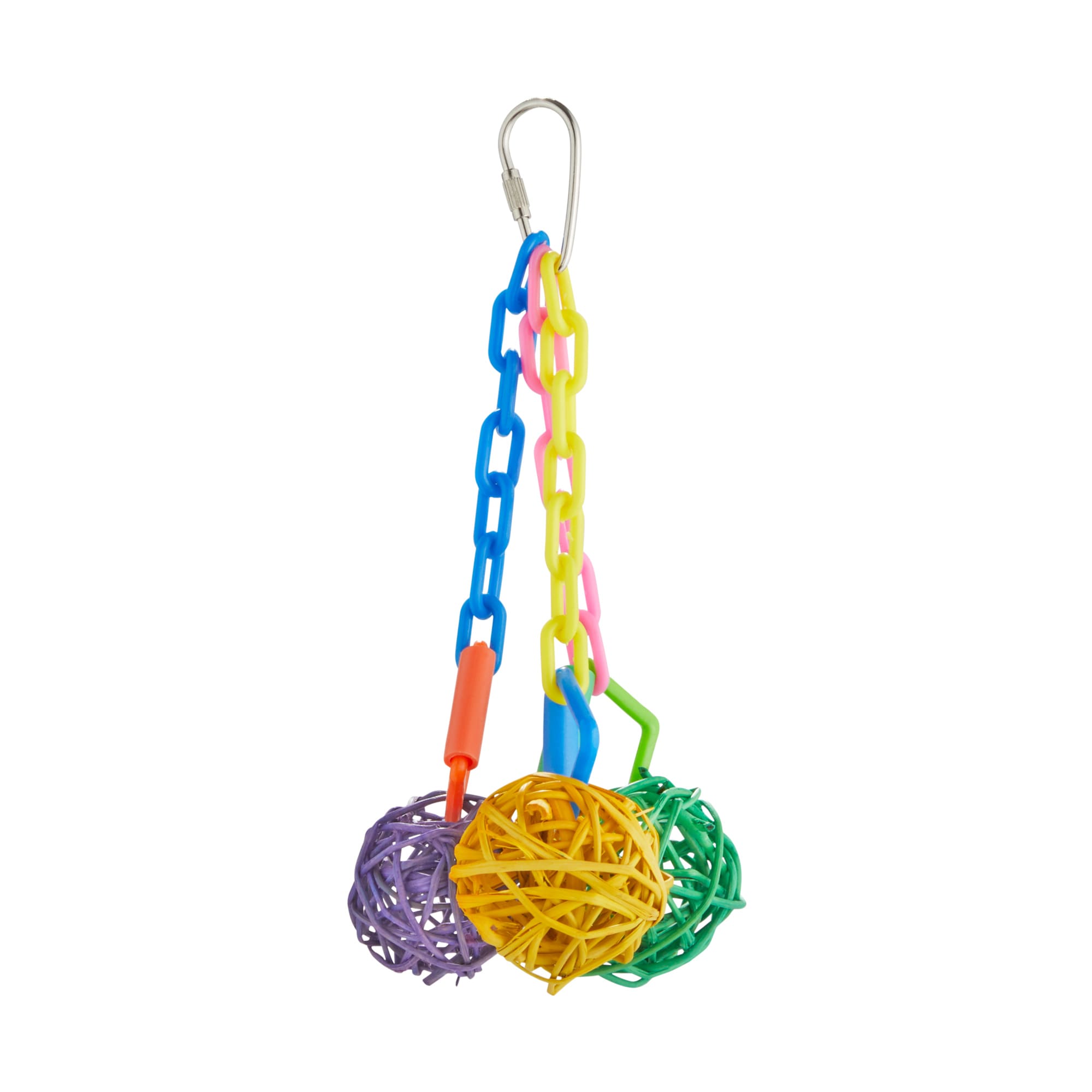 You  Me Ball Cluster Chewing Bird Toy， Small