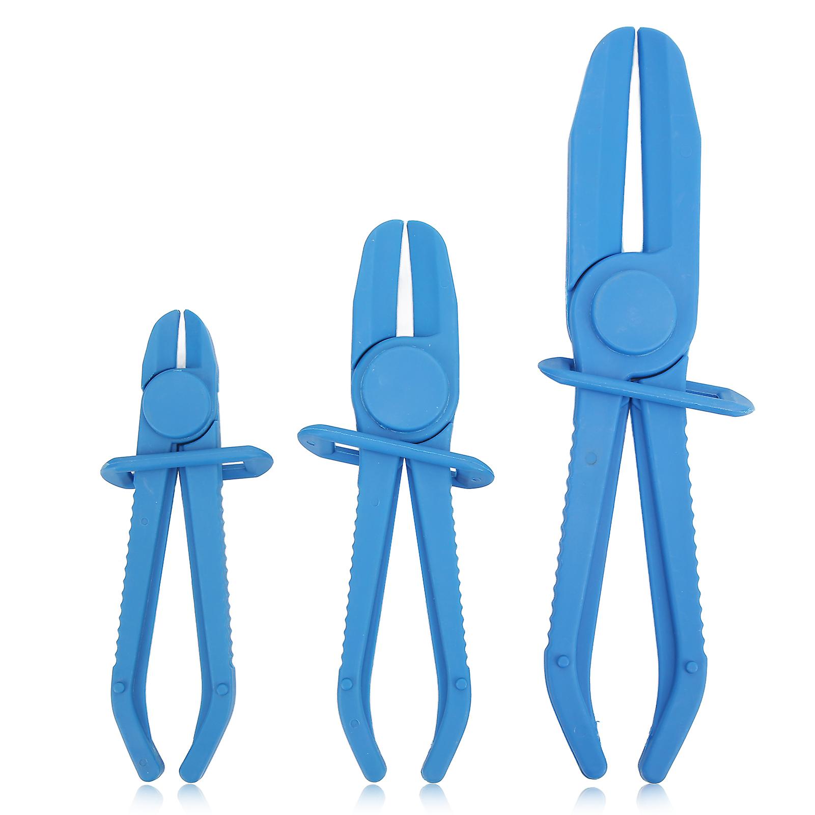 3 Pcs Hose Pinch Off Plier Flexible Hose Clamps Plier Auto Repair Tool Universal For Fuel Line