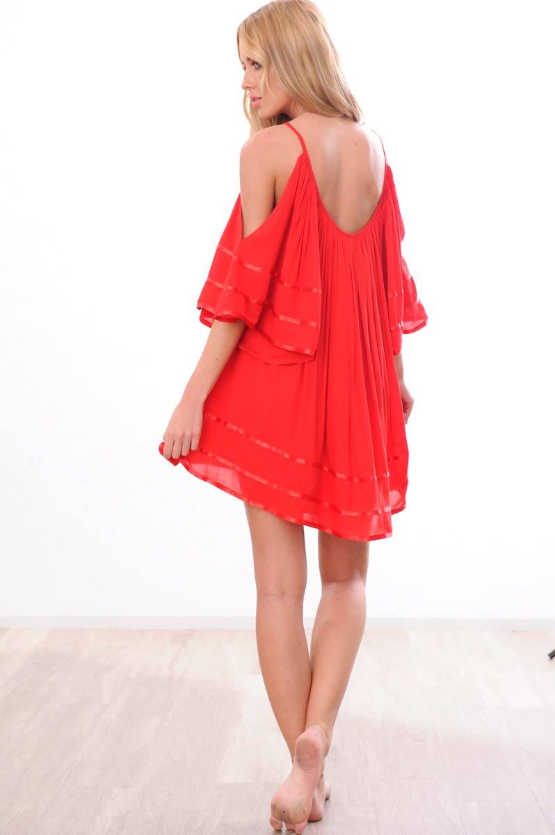 Lola Dress Red