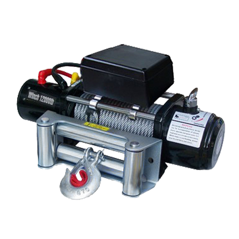 Yescom Electric Winch Industrial Remote Control 12000 12v