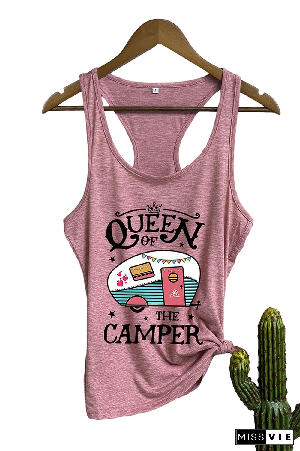 Queen of the Camper Sleeveless Tank Top Wholesale