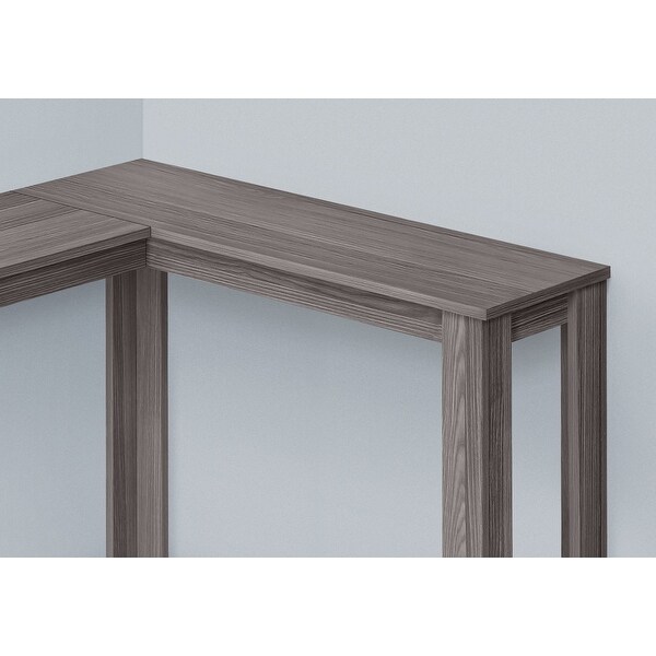 Accent Table， Console， Entryway， Narrow， Corner， Living Room， Bedroom， Laminate， Contemporary， Modern - 35.5