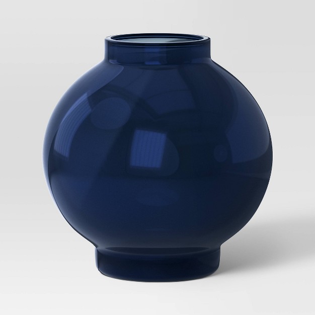 Round Modern Glass Vase