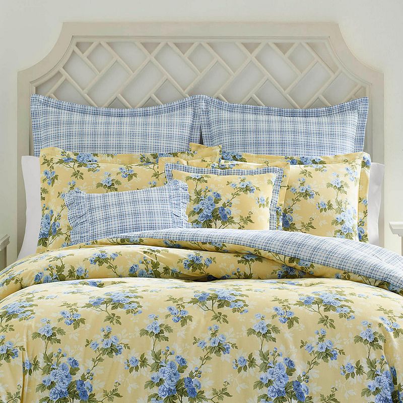 Laura Ashley Cassidy Yellow Duvet Cover Set