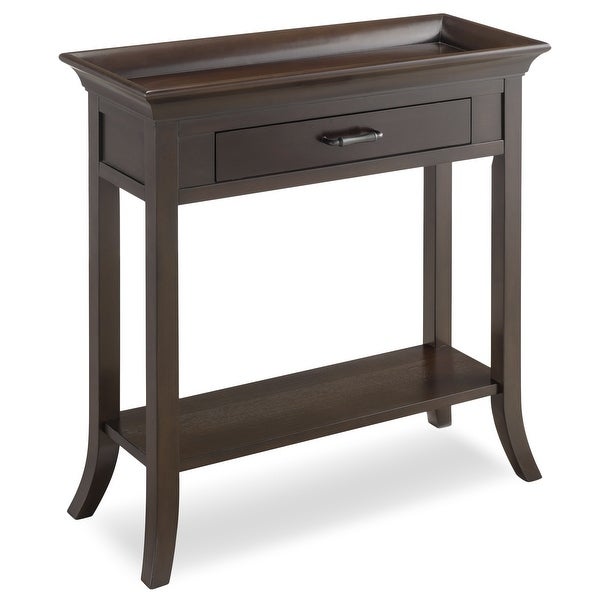 Copper Grove Dillberry Solid Wood Cherry Console Table