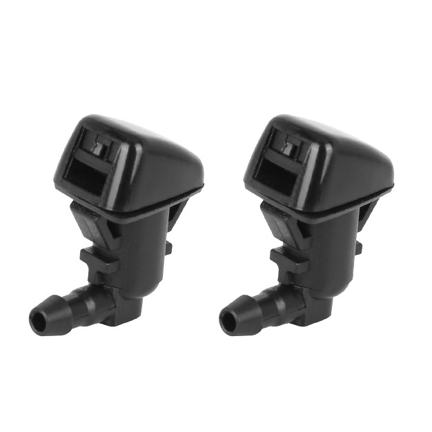 Unique Bargains 7t4z17603a Windshield Washer Nozzle Sprayer For Ford Edge For Lincoln Mkx 2 Pcs