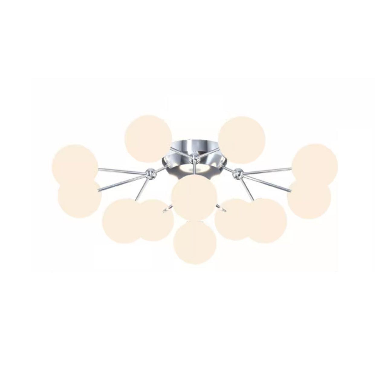 Glass Balls Cluster Ceiling Lamp