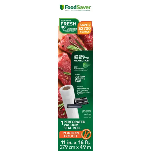 FoodSaver Portion Pouch Rolls