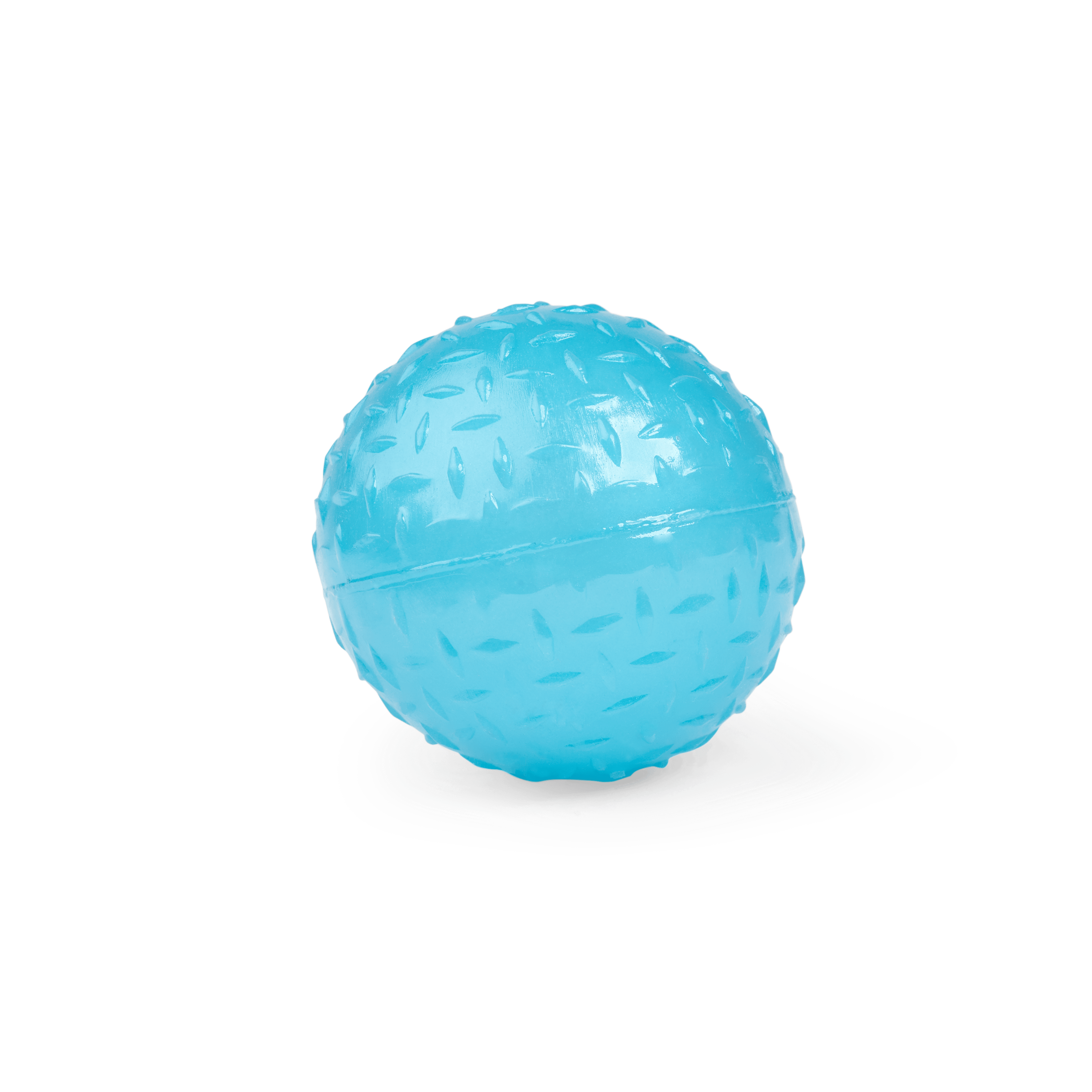 Leaps  Bounds Romp  Run Glow-In-The-Dark Bouncy Ball Dog Toy in Various Styles， Medium