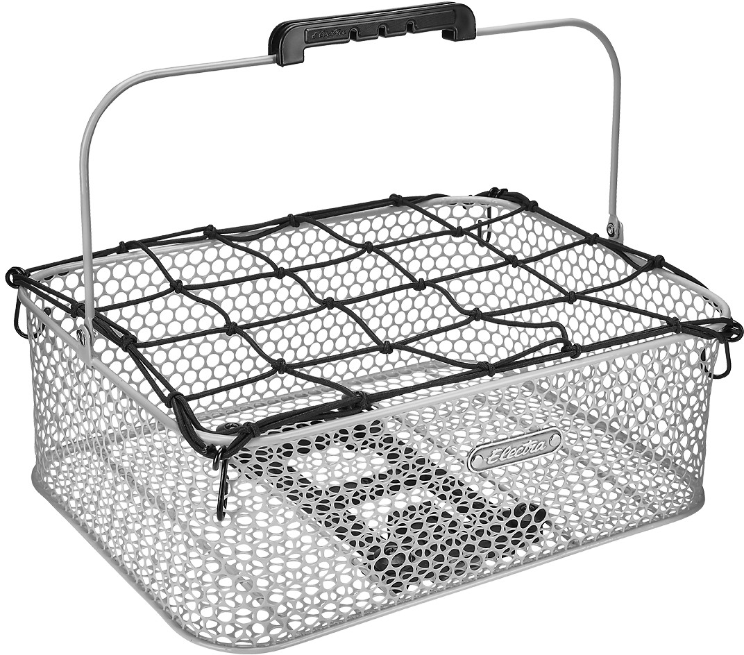 Electra Honeycomb Low Profile MIK Rear Basket - Fog Gray