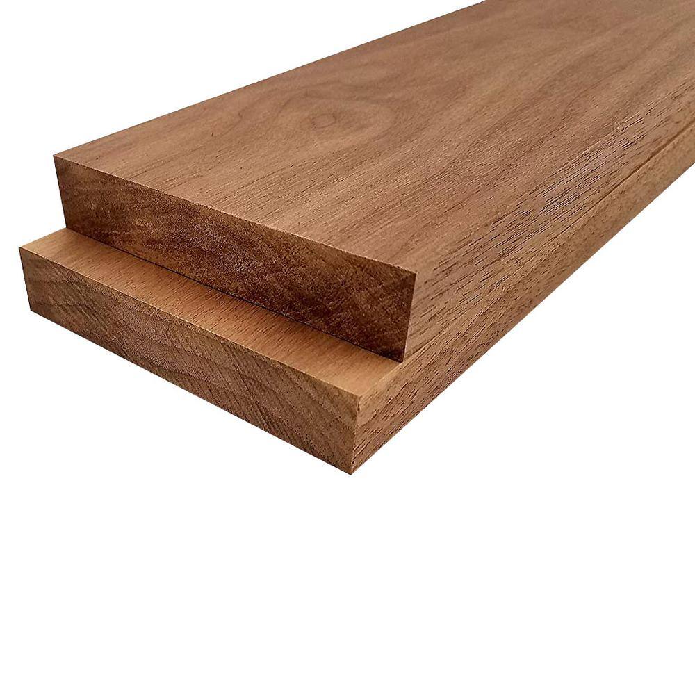 24 in. x 4 in. x 0.75 in. S4S Select Grade Walnut Kiln Dried Boards (3-Pack) 13WW22470368