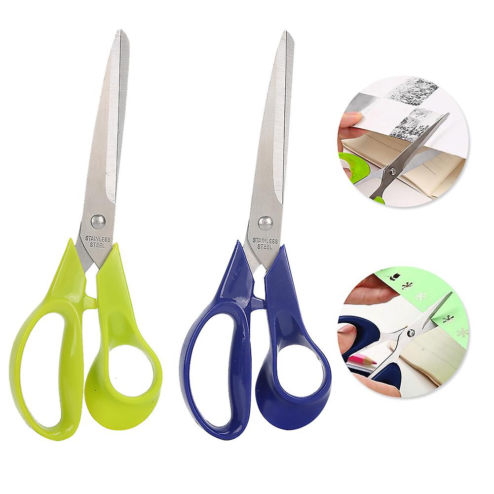 2pcs Multipurpose Scissors Sturdy Sewing Tailor Shears For Home Office Kitchen