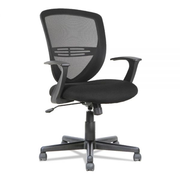 OIF Swivel/Tilt Mesh Mid-Back Task Chair， Supports Up to 250 lb， 17.91