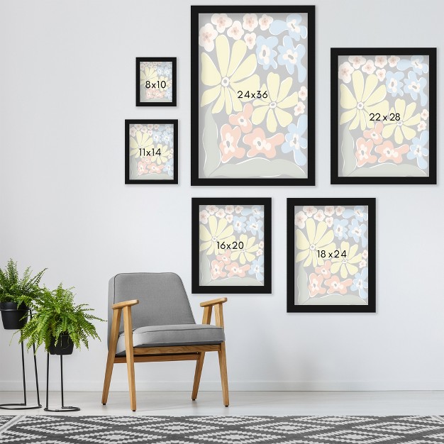 Americanflat Boho Botanical Wall Art Room Decor Matisse Garden Night By Miho Art Studio