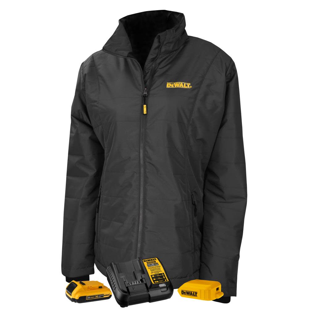 DEWALT Heated Kit Jacket Ladies Quilted 2X DCHJ077D1-2X from DEWALT