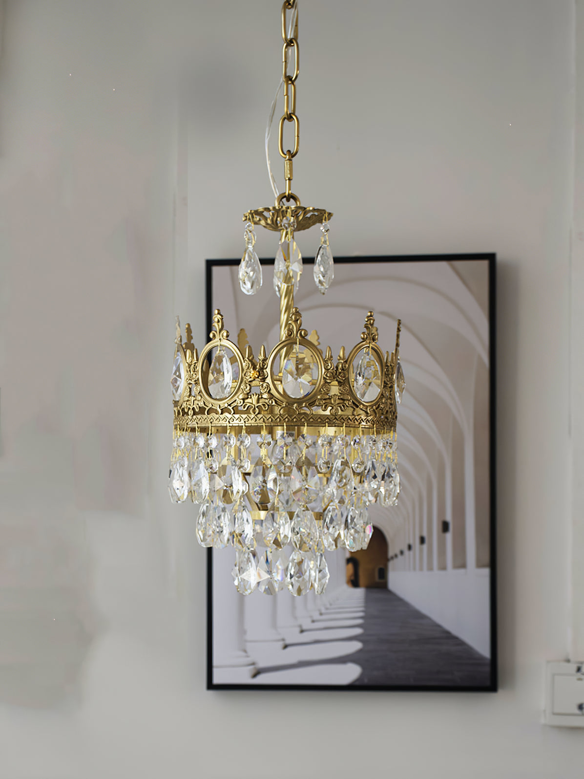 Vintage Crystal Chandelier