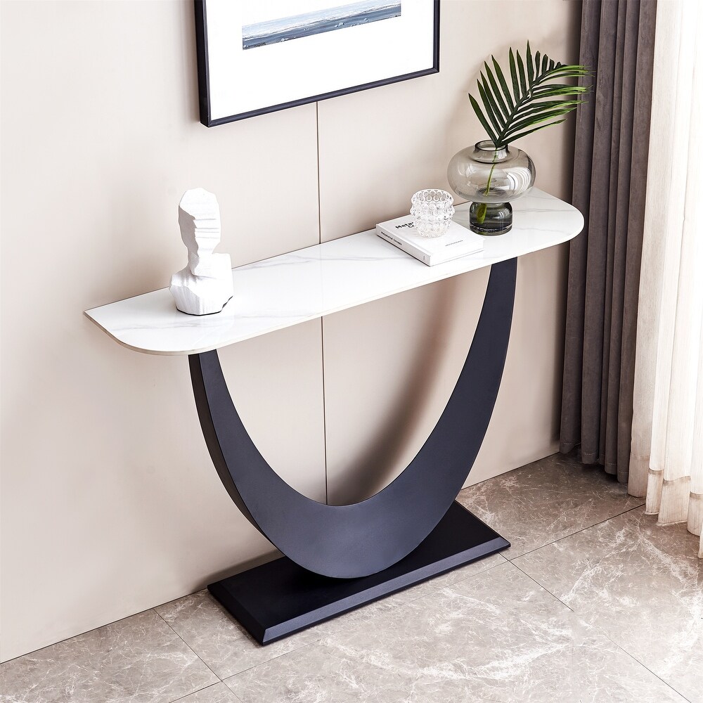 Modern Console Table Exquisite Shape Design