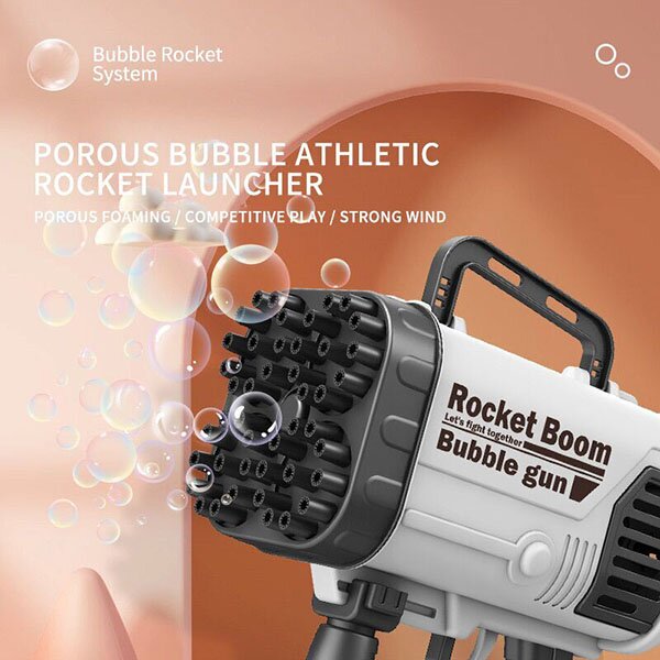 Electric Gatlin Bubble Machine