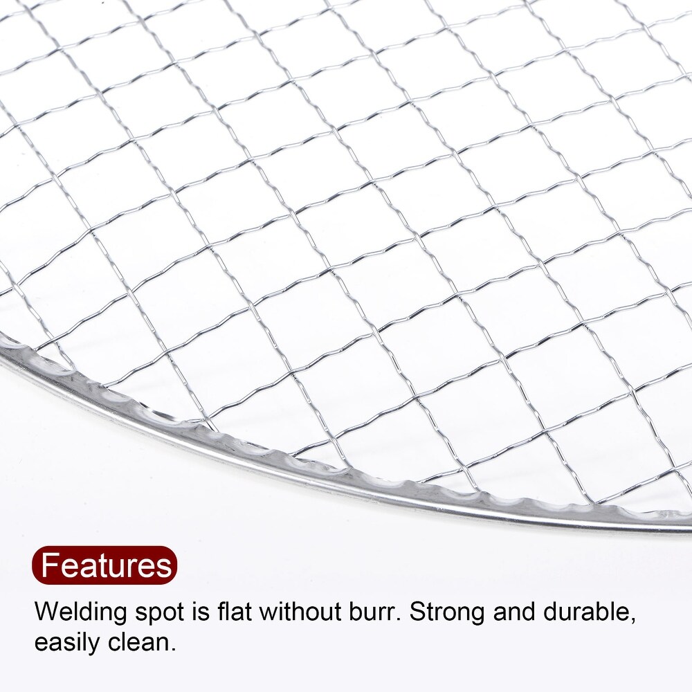 10pcs Round BBQ Grill Net 10.6\