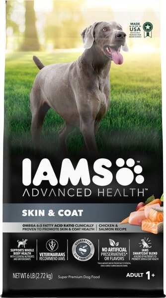 Iams Advanced Health Skin and Coat Chicken and Salmon Recipe Adult Dry Dog Food