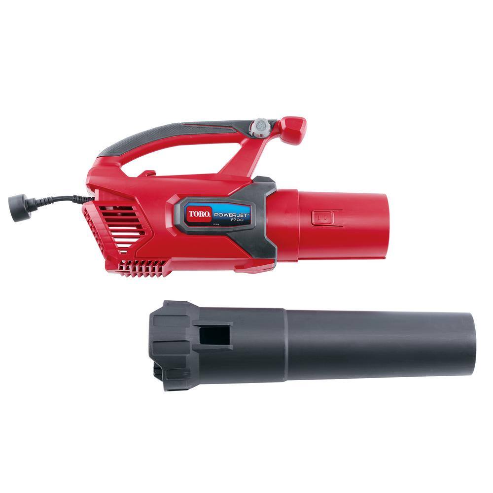 Toro PowerJet F700 140 MPH 725 CFM 12 Amp Electric Handheld Leaf Blower 51624