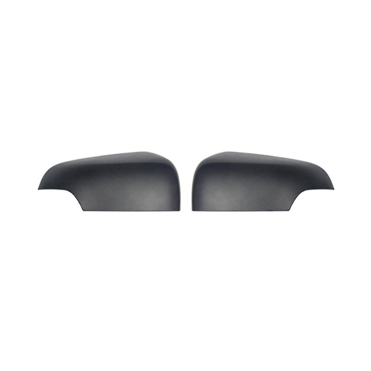 Exterior Rear View Mirror Cover Trim Black For 2012-2020