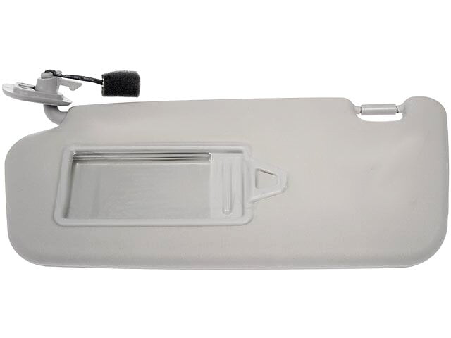 Left Driver Side Sun Visor - Gray - Compatible with 2007 - 2011 Hyundai Accent (From 3/2007) 2008 2009 2010