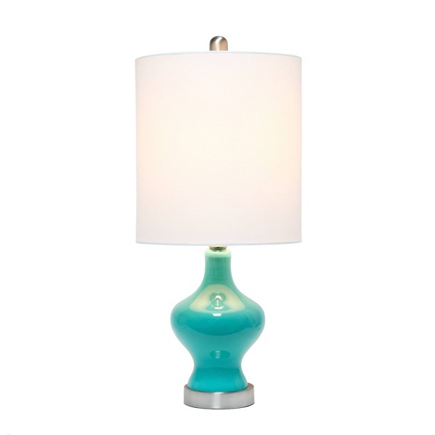 Paseo Mercury Table Lamp With Fabric Shade Lalia Home