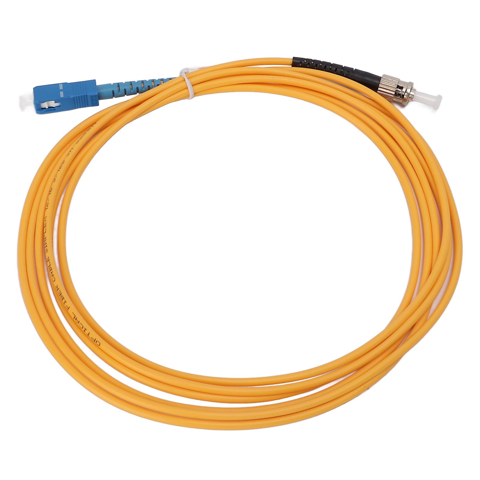 Fiber Optic Patch Cord 3meters Single Mode Single Core Excellent Material Advanced Technology Fiber Optic Jumper