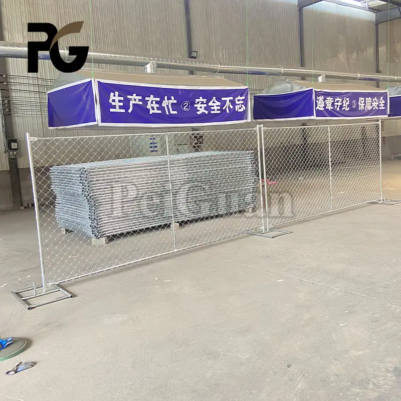 Factory Supply Construction Chain Link Temporary Fence